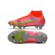 Nike Mercurial Superfly 8 Elite SG-PRO Ac Czerwony Srebro Zielony