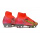 Nike Mercurial Superfly 8 Elite SG-PRO Ac Czerwony Srebro Zielony