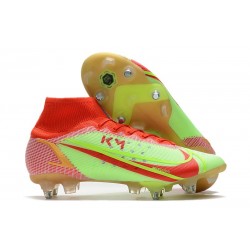 Nike Mercurial Superfly 8 Elite SG-PRO Ac Zielony Czerwony