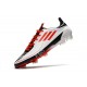 Buty Adidas F50 Ghosted Adizero HT FG Biały Czerwony Czarny