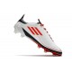 Buty Adidas F50 Ghosted Adizero HT FG Biały Czerwony Czarny