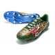 Buty Adidas F50 Ghosted Adizero HT FG Niebieski Zielony