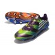 Buty Adidas F50 Ghosted Adizero HT FG Fioletowy Zielony Pomarańczowy