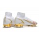 Nike Mercurial Superfly 8 Elite FG Biały Różowy Złoty