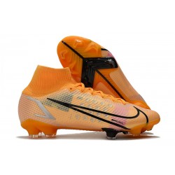 Nike Mercurial Superfly 8 Elite FG Pomarańczowy Czarny