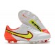 Buty Pilkarskie Nike Tiempo Legend IX Elite FG Biały Volt Czerwony