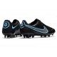 Buty Pilkarskie Nike Tiempo Legend IX Elite FG Czarny Niebieski