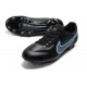 Buty Pilkarskie Nike Tiempo Legend IX Elite FG Czarny Niebieski