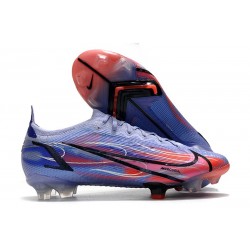 Buty Nike Mercurial Vapor XIV Elite FG Mbappe Fioletowy Srebrny metalik