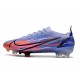 Buty Nike Mercurial Vapor XIV Elite FG Mbappe Fioletowy Srebrny metalik