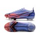 Buty Nike Mercurial Vapor XIV Elite FG Mbappe Fioletowy Srebrny metalik