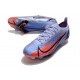 Buty Nike Mercurial Vapor XIV Elite FG Mbappe Fioletowy Srebrny metalik