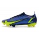 Buty Nike Mercurial Vapor XIV Elite FG Recharge - Szafir Volt Niebieskie