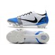 Buty Nike Mercurial Vapor XIV Elite FG Biały Niebieski Czarny