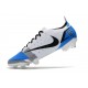 Buty Nike Mercurial Vapor XIV Elite FG Biały Niebieski Czarny