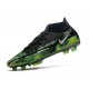 Korki Nike Phantom GT2 Elite DF FG Czarny Srebro Zielony