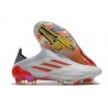 Korki adidas X Speedflow+ FG Biały Żelazo Czerwony 