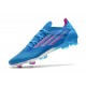 Buty piłkarskie korki X Speedflow.1 FG Adidas Niebieski Różowy