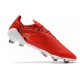 Buty piłkarskie korki X Speedflow.1 FG Adidas Czerwony Czarny