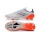 Buty piłkarskie korki X Speedflow.1 FG Adidas Biały Żelazo Czerwony 