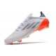 Buty piłkarskie korki X Speedflow.1 FG Adidas Biały Żelazo Czerwony 