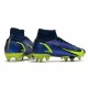 Nike Mercurial Superfly 8 Elite SG-PRO Ac Recharge -Szafir Volt Niebieskie