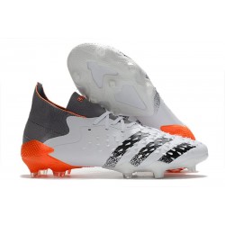 Korki Piłkarskie adidas Predator Freak.1 FG Buty Piłkarskie Adidas Predator Freak.1 FG Biały Srebro Czerwony