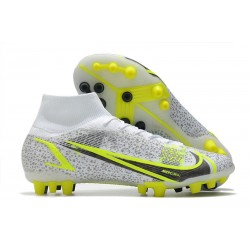 Buty Nike Mercurial Superfly 8 Elite AG Biały Czarny Zielony 