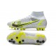 Buty Nike Mercurial Superfly 8 Elite AG Biały Czarny Zielony 