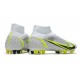 Buty Nike Mercurial Superfly 8 Elite AG Biały Czarny Zielony 