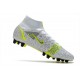 Buty Nike Mercurial Superfly 8 Elite AG Biały Czarny Zielony 