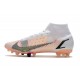 Buty Nike Mercurial Superfly 8 Elite AG Biały Czerwony Czarny 