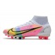 Buty Nike Mercurial Superfly 8 Elite AG Biały Wielobarwność