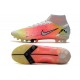 Buty Nike Mercurial Superfly 8 Elite AG Biały Czerwony Srebro