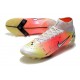 Buty Nike Mercurial Superfly 8 Elite AG Biały Czerwony Srebro