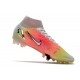 Buty Nike Mercurial Superfly 8 Elite AG Biały Czerwony Srebro