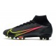 Buty Nike Mercurial Superfly 8 Elite AG Czarny Czerwony Zawistny