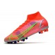 Buty Nike Mercurial Superfly 8 Elite AG Czerwony Srebro Zielony