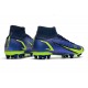 Nike Mercurial Superfly 8 Elite AG Recharge - Szafir Volt Niebieskie