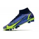 Nike Mercurial Superfly 8 Elite AG Recharge - Szafir Volt Niebieskie