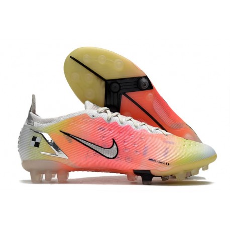 Nike Mercurial Vapor XIV Elite AG Biały Czerwony Srebro