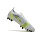 Nike Mercurial Vapor XIV Elite AG Biały Zielony Srebro