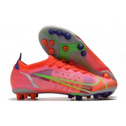 Nike Mercurial Vapor XIV Elite AG Czerwony Srebro Zielony