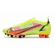 Nike Mercurial Vapor XIV Elite AG Volt Czerwony Czarny