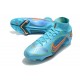 Buty Nike Mercurial Superfly VIII Elite FG Niebieski Pomarańczowy