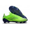 Buty piłkarskie korki X Speedflow.1 FG Adidas Zielony Fioletowy