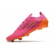 Buty piłkarskie korki X Speedflow.1 FG Adidas Różowy Pomarańczowy