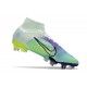 Nike Mercurial Superfly 8 Elite SG-PRO Ac Dream Speed Zielony Fioletowy