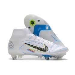 Nike Mercurial Superfly 8 Elite SG-PRO Ac Szary Czarny Niebieski