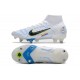 Nike Mercurial Superfly 8 Elite SG-PRO Ac Szary Czarny Niebieski